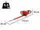 Blue Bird HT 23-70 - Battery hedge trimmer 50,4V/5Ah - 70 cm blade