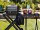 Woodfire electric barbecue folding trolley - Ninja