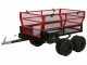 GeoTech-Pro E-Truck 600 - 48V 15Ah Battery Electric Wheelbarrow with Trailer