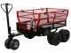GeoTech-Pro E-Truck 600 - 48V 15Ah Battery Electric Wheelbarrow with Trailer