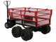 GeoTech-Pro E-Truck 600 - 48V 15Ah Battery Electric Wheelbarrow with Trailer