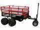 GeoTech-Pro E-Truck 600 - 48V 15Ah Battery Electric Wheelbarrow with Trailer