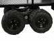 GeoTech-Pro E-Truck 600 - 48V 15Ah Battery Electric Wheelbarrow with Trailer