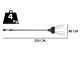 VESCO GALAXY XR21F.1 - Harvester with Lithium-ion Battery - 250 cm Fixed Pole - 2x 21.6V 4.5Ah