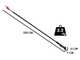 Blue Bird HPS 22-220 - Electric Pruning Shear on 220 cm Pole - 21.6V 2.5Ah