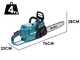 Makita XGT UC022GZ - 40V Battery-powered electric saw - 35cm cut - WITHOUT BATTERY AND CHARGER