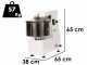Fimar 20LN - Spiral Mixer - Three-Phase - 16 Kg - 2 Speeds