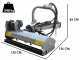 BlackStone BV 120 L - Tractor-mounted side verge flail mower with Arm - Light Series