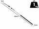 GeoTech ST 230 - Saw on extension pole - 150-230cm