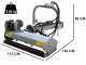 BlackStone BV 100 L - Tractor-mounted side verge flail mower with Arm - Light Series