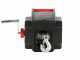 Ribimex PE12V - Battery-operated electric winch 12V - With remote control