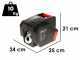 Ribimex PE12V - Battery-operated electric winch 12V - With remote control