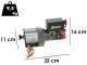Ribimex PE12V/2500 - 12V Battery Electric Winch - 3 HP