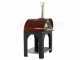 Cibus Red outdoor wood-fired pizza oven - 4 pizzas