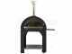 Cibus Red outdoor wood-fired pizza oven - 4 pizzas