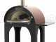 Cibus Red outdoor wood-fired pizza oven - 4 pizzas