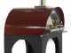 Cibus Red outdoor wood-fired pizza oven - 4 pizzas