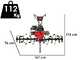 Italian Power RG 7.2-130Q-Z - 15 HP Petrol Garden Tiller - Rato R420 Engine