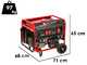 Einhell TC-PG 8000 - Petrol power generator - AVR - 8.0 kW - Continuous 7.5 kW Three-phase