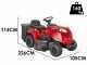 Mountfield MTF 98H - Lawn tractor with hydrostatic transmission and 240 L collection box