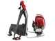 Blue Bird GX50 - Brushcutter + Shaker with hitch cm 180 Honda backpack engine - Shaker