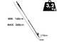 Zanon ZP 190LP - Battery-powered Pruner on Telescopic Pole - 18V 5Ah