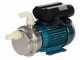 Tellarini ALM 25 MS - Electric Stainless Steel Transfer Pump - NYLON Straight + Curved Fittings