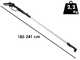 Ribimex PRBAT20/ELAGSB - Battery-powered Pruner on Telescopic Pole - WITHOUT BATTERY AND CHARGER