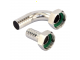 Tellarini ALT 30L - Electric Stainless Steel Oil Transfer Pump - STAINLESS STEEL Straight + Curved Fittings