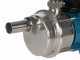 Tellarini ALT 30 - Electric Stainless Steel Oil Transfer Pump - STAINLESS STEEL Straight Fittings - Three-phase