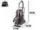 Comet CVP 278 X - Hand-held vacuum cleaner - 78 litres - Dust and liquids - STAINLESS STEEL