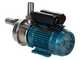 Tellarini ALM 30 - Electric Stainless Steel Oil Transfer Pump - STAINLESS STEEL Straight Fittings