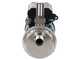 Tellarini ALM 30 - Electric Stainless Steel Oil Transfer Pump - STAINLESS STEEL Straight Fittings