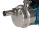 Tellarini ALM 30 - Electric Stainless Steel Oil Transfer Pump - STAINLESS STEEL Straight Fittings
