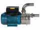 Tellarini ALM 30 - Electric Stainless Steel Oil Transfer Pump - STAINLESS STEEL Straight + Curved Fittings