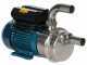 Tellarini ALM 30 - Electric Stainless Steel Oil Transfer Pump - STAINLESS STEEL Straight + Curved Fittings