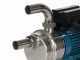 Tellarini ALM 30 - Electric Stainless Steel Oil Transfer Pump - STAINLESS STEEL Straight + Curved Fittings