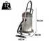 Comet CVP 265 P - Vacuum cleaner - 65 l - Dust and liquids - 2400 W