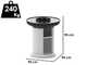 Palazzetti Apollo 90 - Masonry wood and charcoal barbecue
