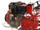Diesse DS84 - 10.5 HP Diesel Garden Tiller - Vulcan 418cc with Electric Start