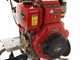 Diesse DS84 - 10.5 HP Diesel Garden Tiller - Vulcan 418cc with Electric Start