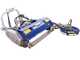 BullMach MAIA 155 SH - Tractor mulcher - Inter-row disc - Medium series - Hydraulic offset