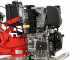 Heavy-duty Diesse DS84 Garden Tiller with Lombardini/Kohler 15LD440 Diesel Engine, Electric Start