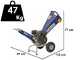 BullMach Hercules 50 L - Petrol-powered shredder - Loncin H200 196cc engine