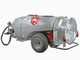 Trailed mist blower Gray T Car 1500/90 with tractor attachment for spraying - Capacity 1500L - Pump AR1203