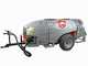 Trailed mist blower Gray T Car 1500/90 with tractor attachment for spraying - Capacity 1500L - Pump AR1203