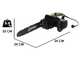 Ribimex PRTRE352 - Electric ChainSaw - 1600 W - 35 cm blade
