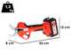 Sbaraglia Tecno Smart 37 - Battery Electric Scissors - 21V/5.2Ah