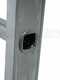 Gierre Peppina AL020DS - 2x8 steps, 4.70 m - Aluminium telescopic ladder