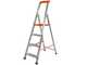 Gierre Stabila AL710DS - 4 steps, 1.47 m - Aluminium ladder with stand